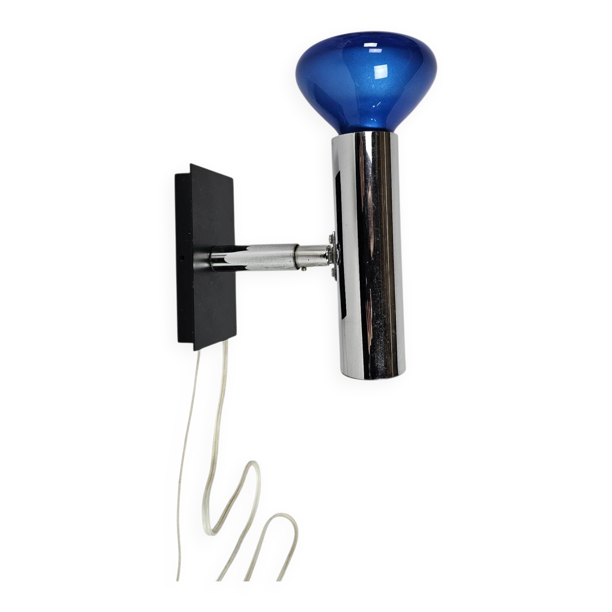 Dutch OMI - Koch & Lowy - Space Age - wall spotlight - chrome - metal - 3rd