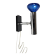 Dutch OMI - Koch & Lowy - Space Age - wall spotlight - chrome - metal - 3rd