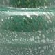Vase design en verre souffle opaque vert foret 22cm