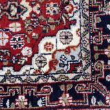 Tapis vintage du Moyen-Orient Hamadan fait main en laine – 60 x 98 cm