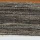 Tapis de couloir Kilim rayé marron crème 2x9, tapis de cuisine, 69x272 cm