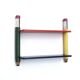 Wall shelf by Pierre Sala with giant pencils, 1980s.
