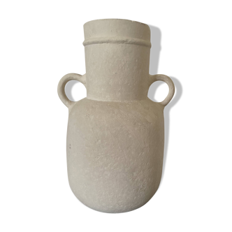 Paper mache vase H38.5 X Width 30 cm