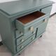 Commode art déco vert de gris
