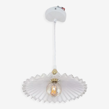 Suspension opaline vintage