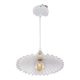Vintage opaline pendant lamp