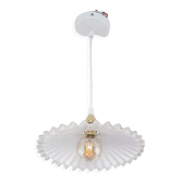 Suspension opaline vintage