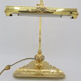 Brass desk lamp