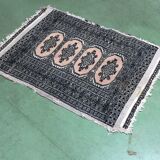 Carpet in wool and silk - hand made 65x90cm