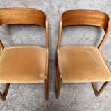 Pair of Baumann Traineau chairs