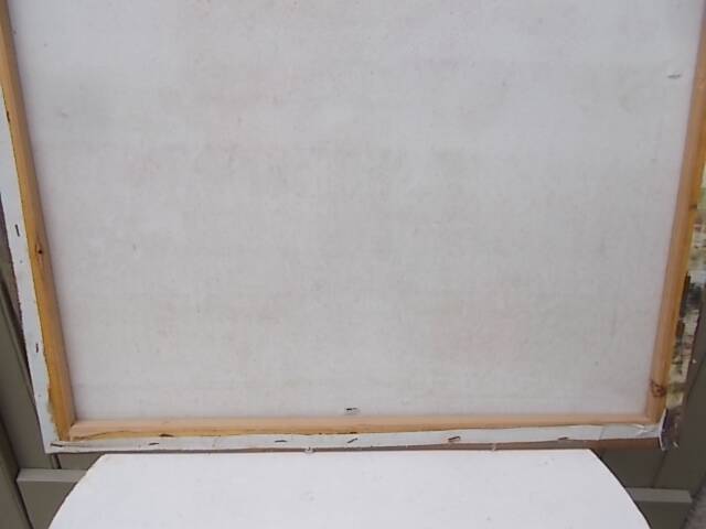 Large painting of a bouquet of flowers 91.5 x 60.5