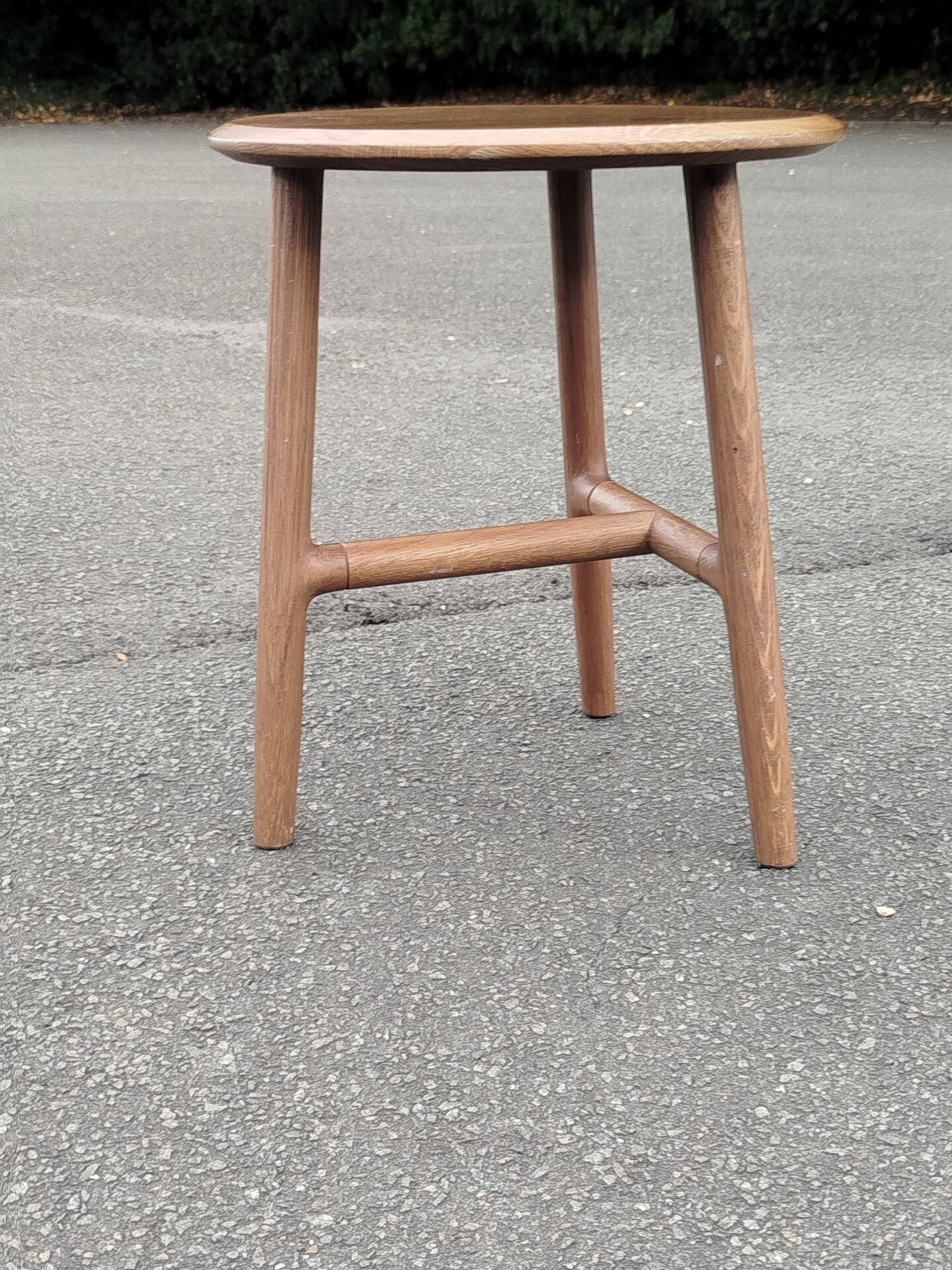 Set of 3 stools scandinavian side tables sancal nudo