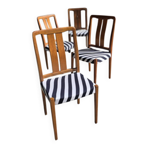 Suite de 4 chaises vintage - troeds