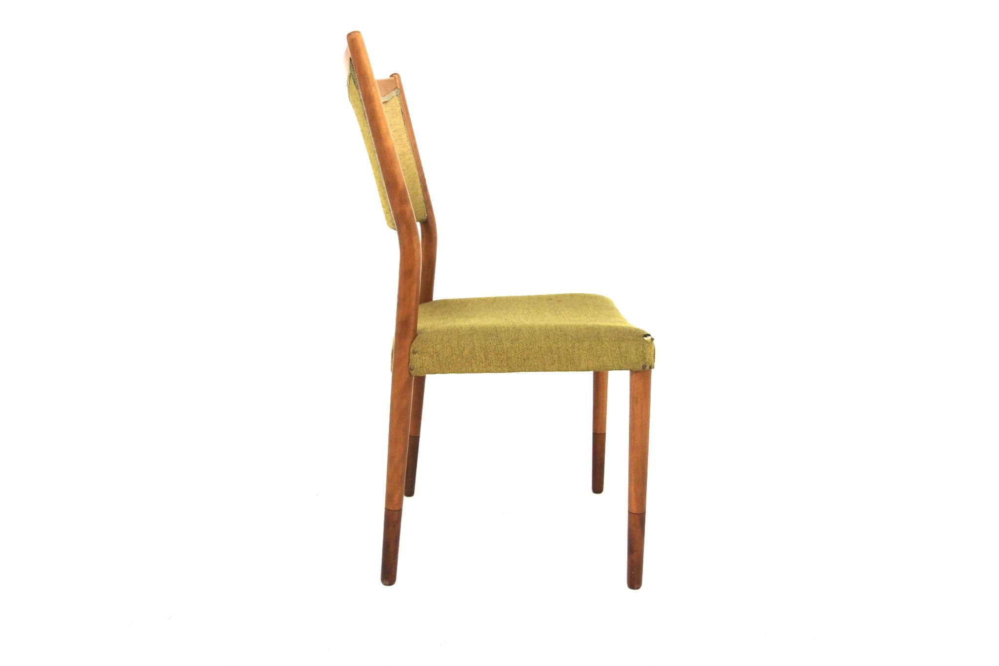 Set de 4 chaises scandinave en hêtre, Treman, Suède, 1960