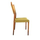 Set de 4 chaises scandinave en hêtre, Treman, Suède, 1960