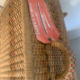 Rattan suitcase