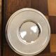 Butter bell silver metal