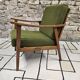 Fauteuil scandinave vintage 1960"