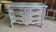 Commode style louis XV argente 3 tiroirs