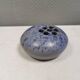 Small gorgeous vase in bluish colours/shades. Netherlands 1970s