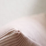 Coussin berlingot rose poudré