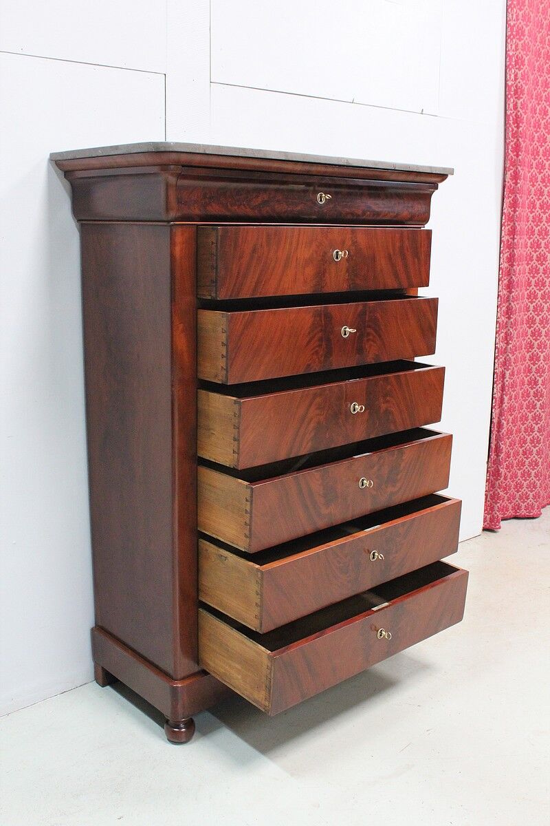 Semainier restoration Louis-Philippe - XIX