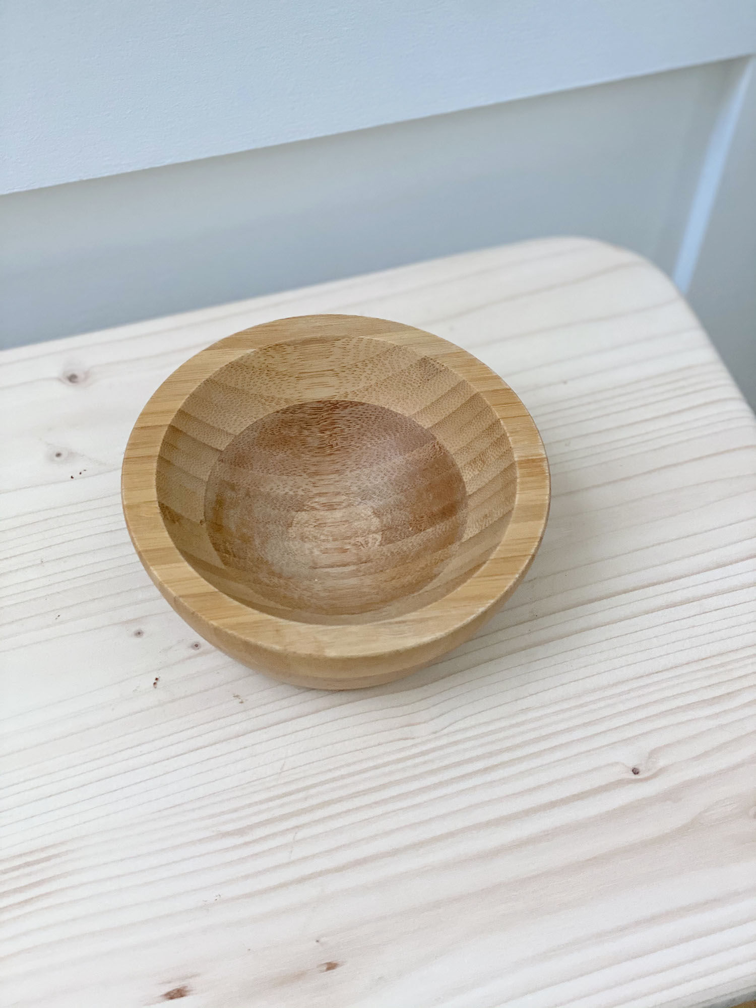 Light wood cup