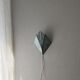 Vintage stained glass wall lamp 1970s