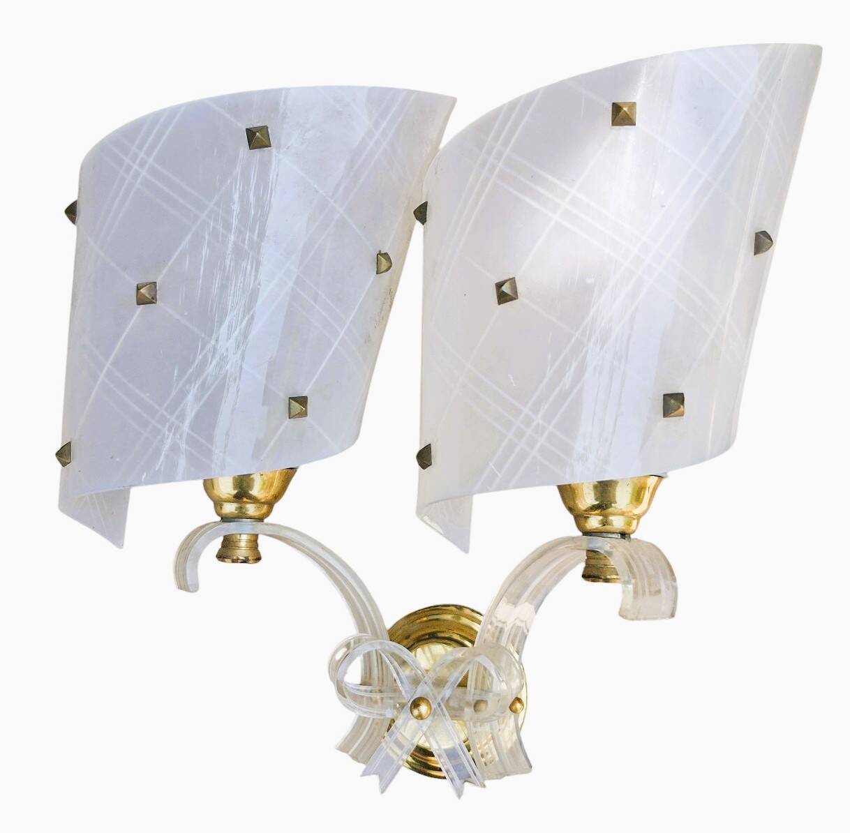 Vintage 50s rockabilly wall lamp