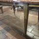 Table en ébène de Macassar laquée vers 1950