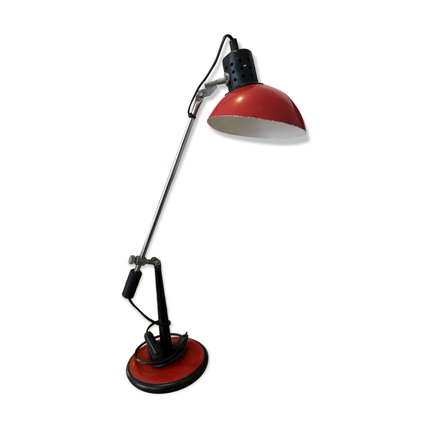 Articulated vintage desk lamp