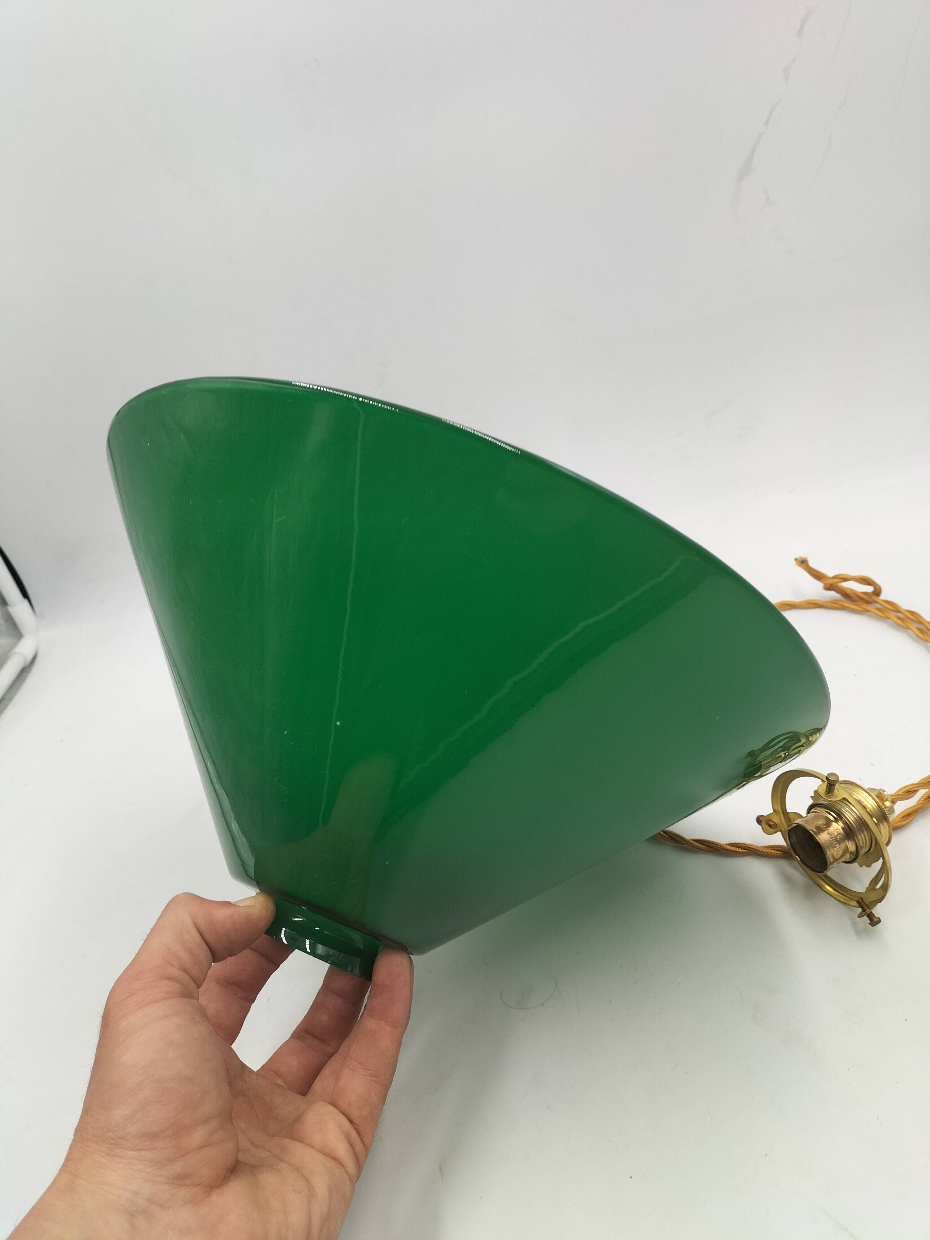 Suspension opaline verte