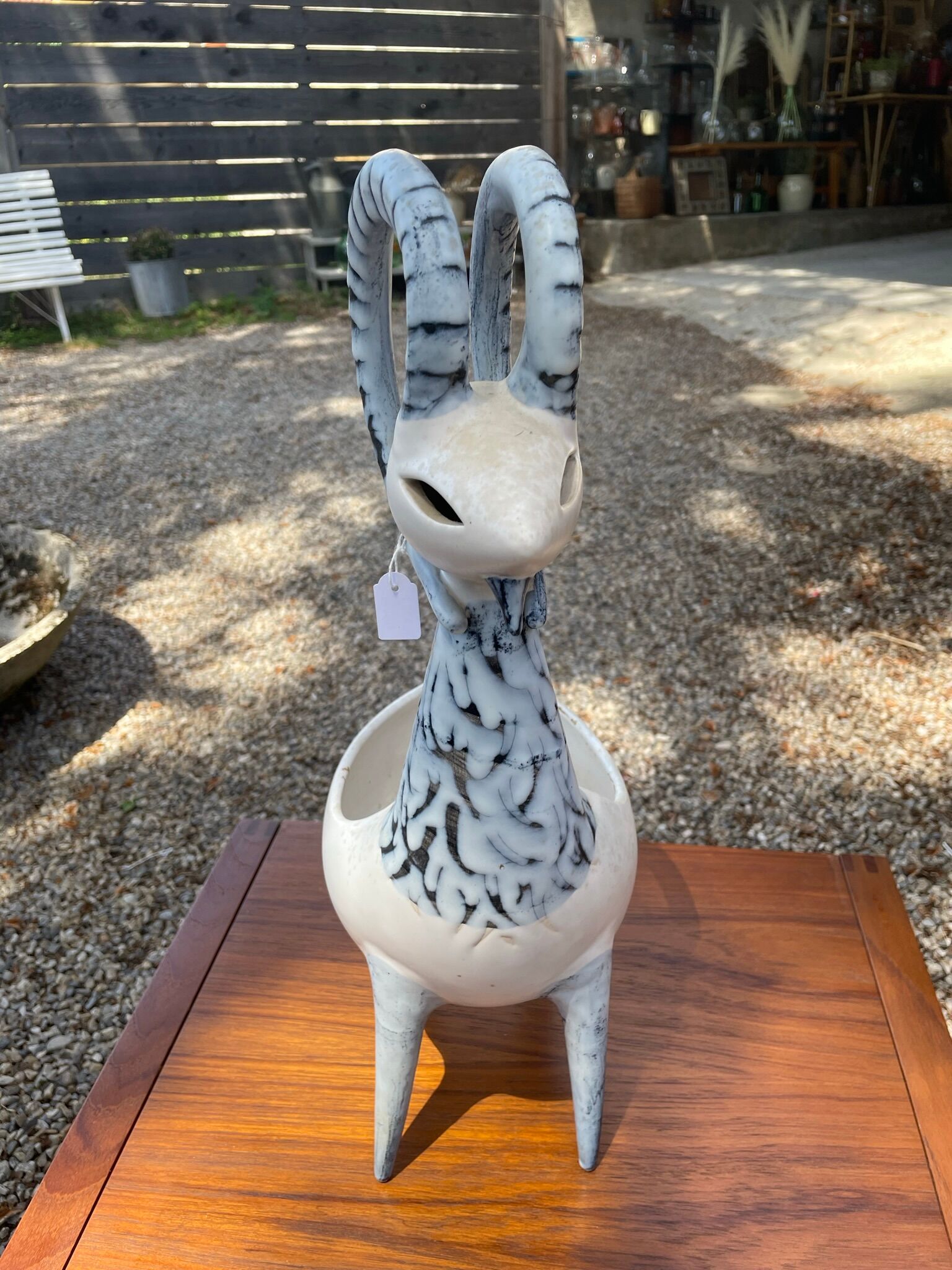 Empty ceramic pocket Lucien Neuquelman