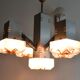 Cubical chandelier Sciolari Chrome Murano glass 60s/70s