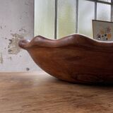 Plat en bois XL racine de thuya