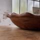 XL thuja root wooden dish