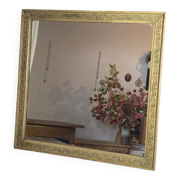 Miroir en bois et stuc, Napoléon  III 