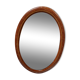 Miroir art déco ovale (67x45cm)