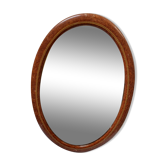Oval art deco mirror (67x45cm)