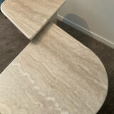 Travertine coffee table from the 70s-80s