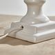 Lampe de table en céramique, lot de 2