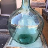 Vintage green demijohn 16 litres