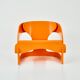 Fauteuil modèle 4801 de Joe Colombo pour Kartell, 1960s