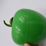 Vintage ice bucket in the shape of a green apple