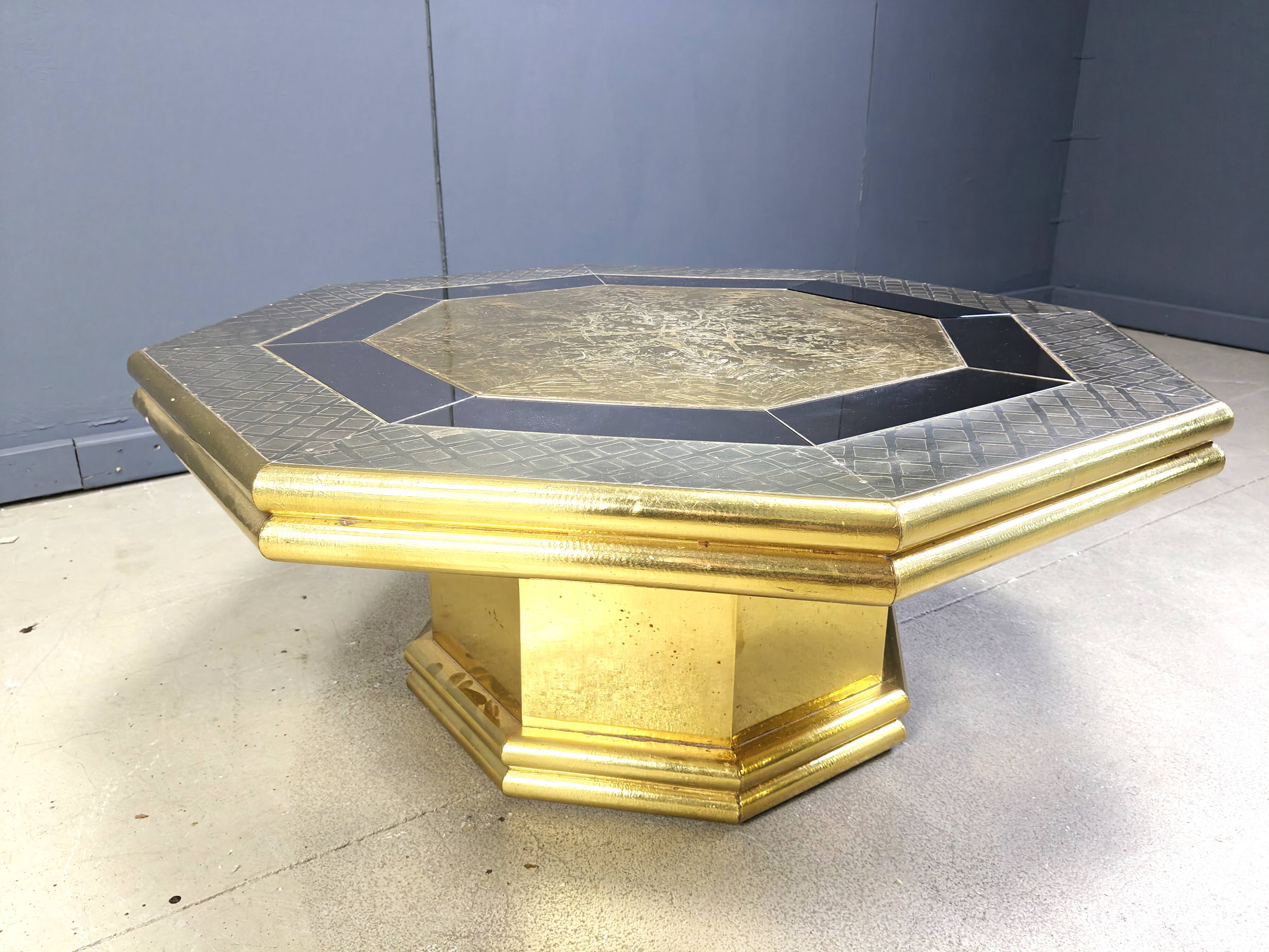 Vintage coffee table by Rodolfo Dubarry, 1970s