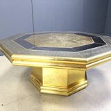 Vintage coffee table by Rodolfo Dubarry, 1970s