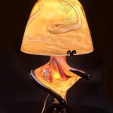 Lamp signed Raymond Branlé