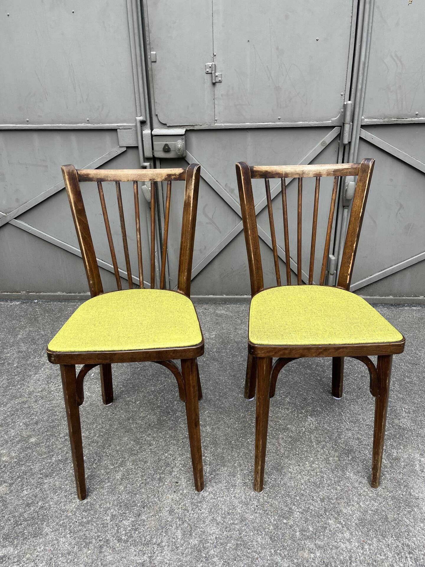 2 Baumann chairs