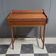 Teak desk with rolup top 1960s denmark