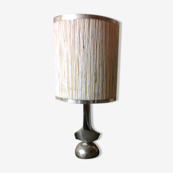 Lamp in chromed bronze